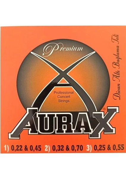 ARX22 Saz Bağlama Teli 22-32-25 ( Uzun Sap Sazlar Için )