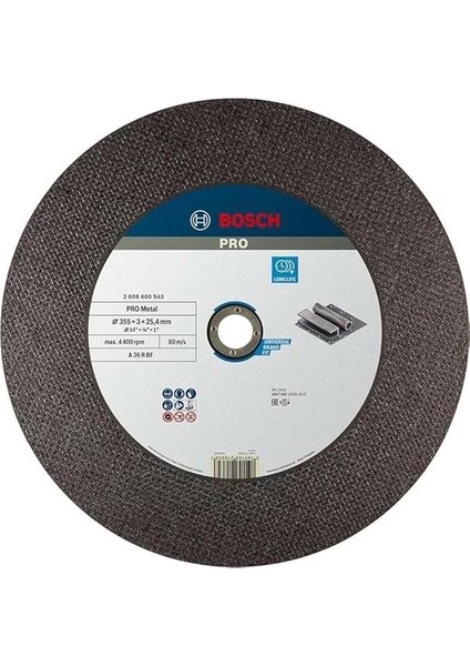 Professional Aksesuar 2608600543 Kesme Diski, Gri, 2608600543