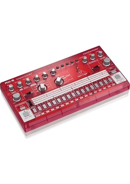 Behringer Rd6-Sb, Klasik Analog Drum Machine (8 Drum Sesi, 16-Adımlı Sequencer ve Distortion Efekti) modelleri