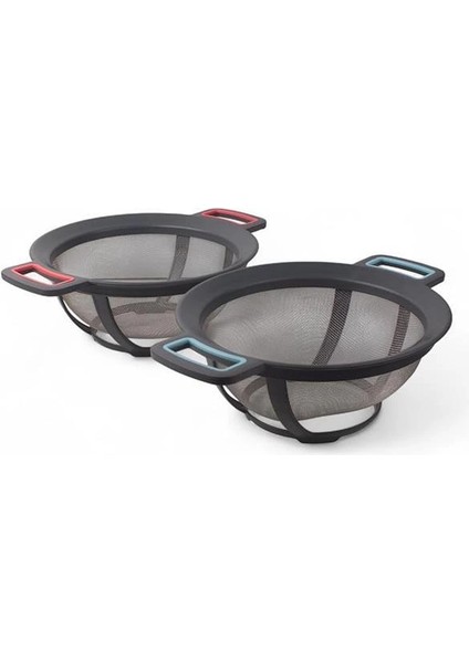 Plastik Süzgeç – Makarna, Pirinç, Sebze ve Meyve Süzme Kabı | Ayaklı ve Kulplu, Yükseltilmiş indirimleri