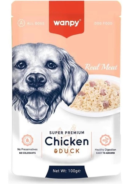 Tavuk&ördek Yaş Köpek Maması 100 G
