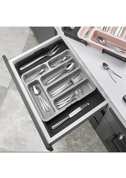 Kaşıklık Çekmece Içi Ayarlanabilir Açılabilir Bıçak Kaşık Çatal Çekmece Içi Düzenleyici fiyatları