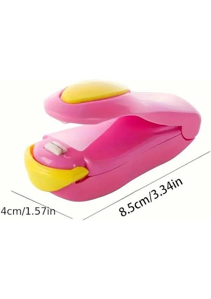 Pilli Mini Poşet Kapatıcı | Isıyla Yapıştırıcı Poşet Kapatma Makinesi | Plastik Naylon Torba