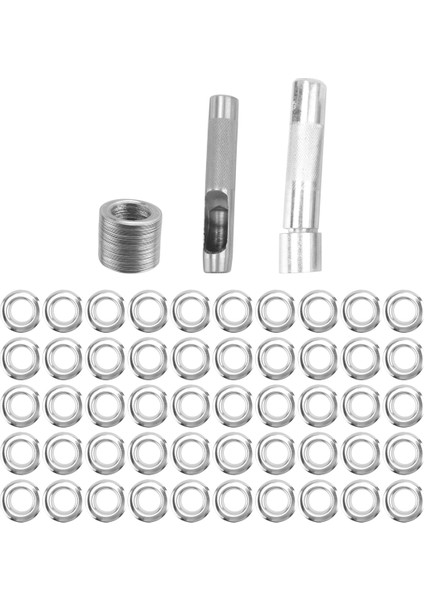 100PCS Yumruk Gromlar ve Branda Tente Çadır Muşamba Onarım Kiti Deliği Sel (Yurt Dışından) fiyatları