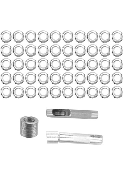 100PCS Yumruk Gromlar ve Branda Tente Çadır Muşamba Onarım Kiti Deliği Sel (Yurt Dışından) modelleri