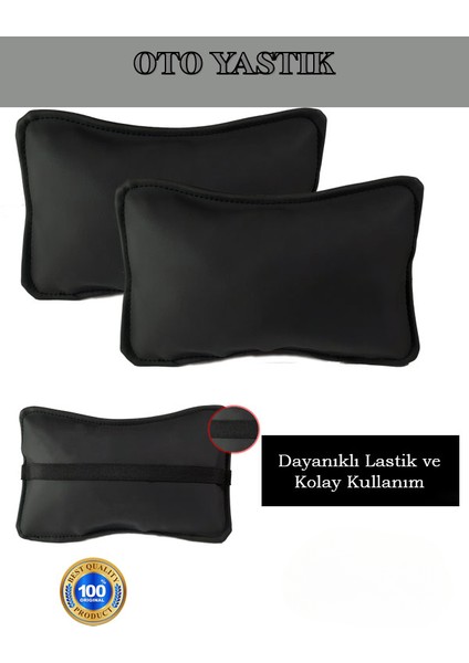 Mitsubishi Lancer 2002-2007 Oto Koltuk Düz Renk Boyun Yastığı 2 Adet fırsatları