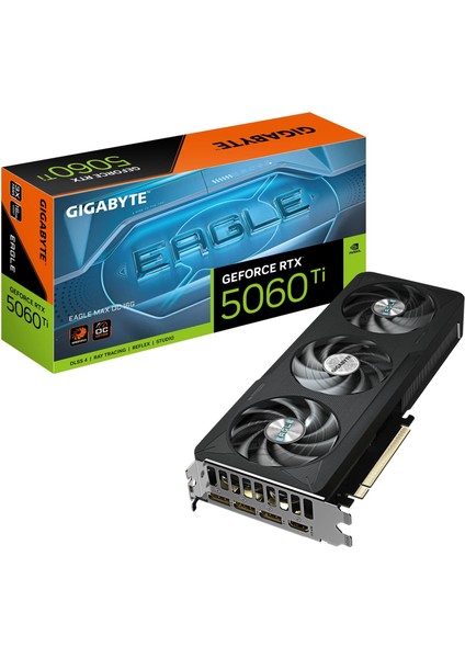 Geforce RTX5060TI Eagle Max Oc GV-N506TEAGLEMAX OC-16GD Gddr7 16GB 128BIT Gaming (Oyuncu) Ekran Kartı fiyatları