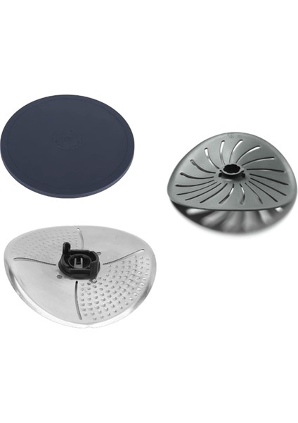Thermomix Için TM5/TM6/TM31 Yedek Bıçak Koruyucu Kapak Gıda Sınıfı Koruyucu Pişirme Makinesi Kapak+Sızdırmazlık Kapağı (Yurt Dışından)
