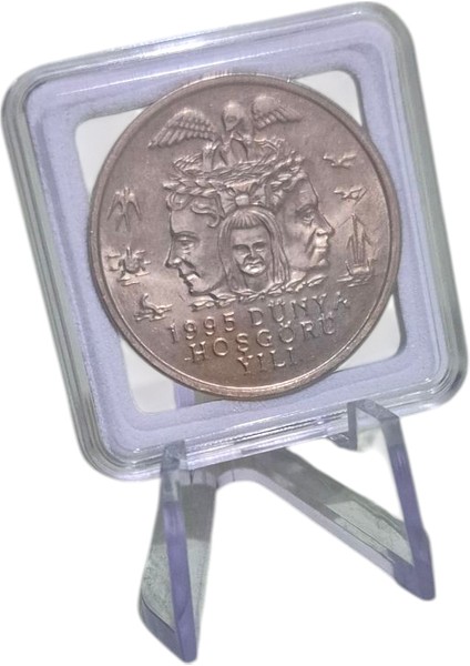 1995 Yılı 25 Bin Lira Dünya Hoşgörü Yılı
