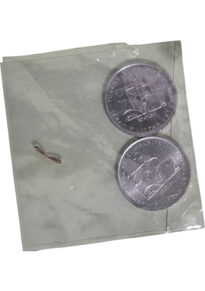 Fao 1975 Yılı Ters Düz Takım 10 Kuruş Çil