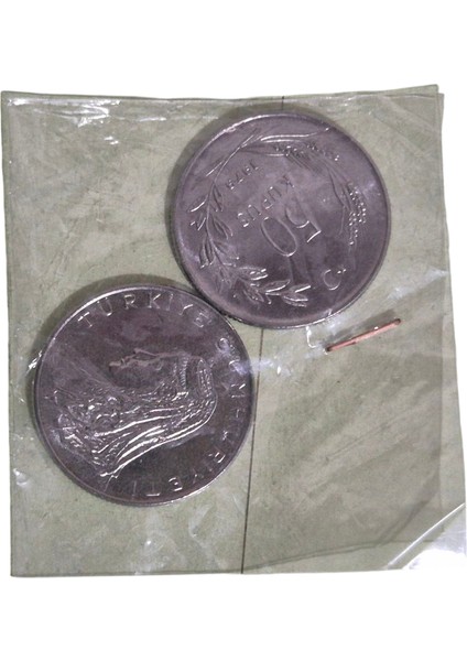 1979 Yılı Çil 50 Kuruş 2 Li Takım