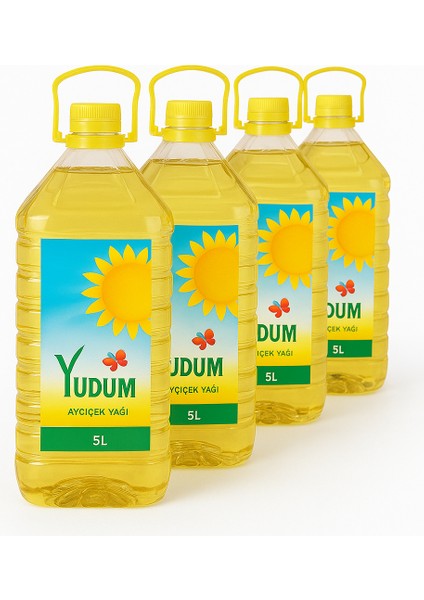Ayçiçek Yağı Pet 5 Lt x 4 (20 Lt)