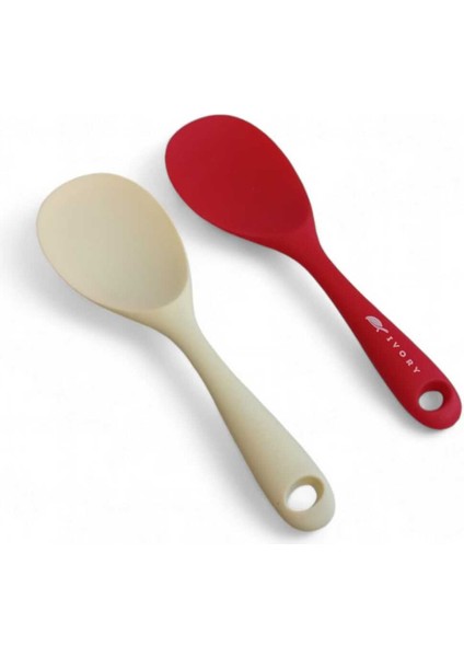 Silikon Isıya Dayanıklı Kaliteli Pilav Kaşık Seti fiyatları