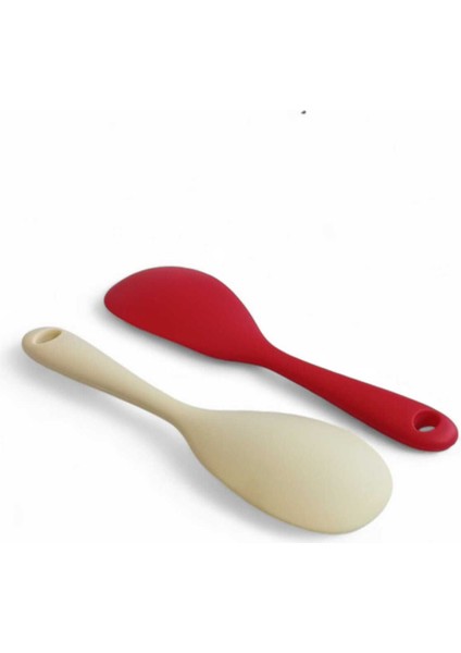 Silikon Isıya Dayanıklı Kaliteli Pilav Kaşık Seti modelleri