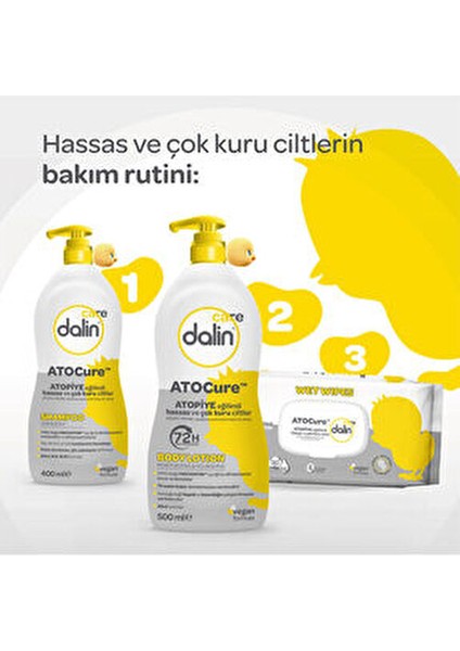 Atocure Vücut Losyonu 500 ml Vegan Formül ile Nemlendirici Etki Sağlar fırsatları