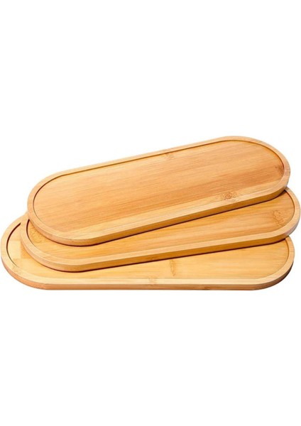 Kaliteli Bambu Oval Tabak Sunumluk Büyük Boy 16X45 fiyatları