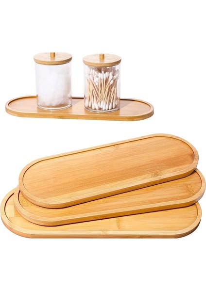 Kaliteli Bambu Oval Tabak Sunumluk Büyük Boy 16X45 modelleri