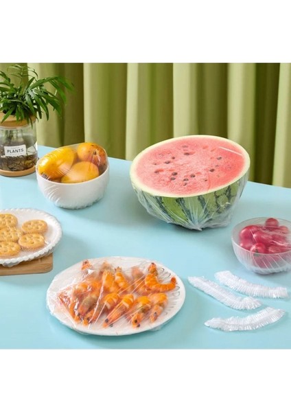 100 Adet Elastik Saklama Torbası - Tencere Bonesi modelleri