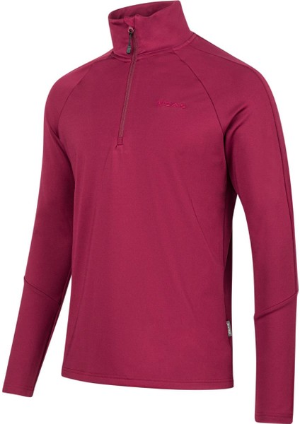 Kherlen Yarım Fermuarlı Erkek Sweat Bordo