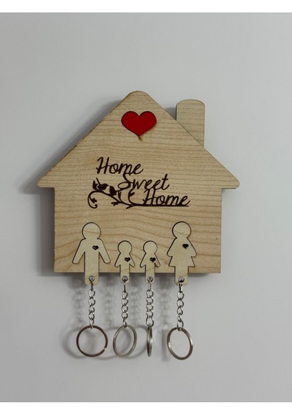 Home Sweet Home Duvar Anahtarlığı, Duvar Süsü fiyatları