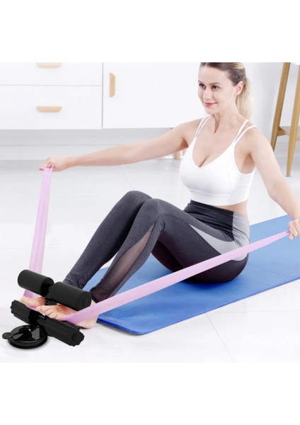 Mekik Çekme Spor Aleti Ayak Destekli Vantuzlu fırsatları