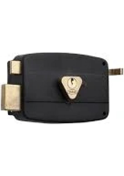 Oval 14CM.DIŞ Kapı Kilit Trajlı (4887)