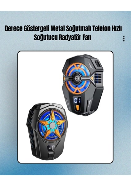 Telefonu Radyatörü – Type-C, Vitesli, Fanı