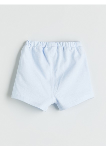 Yeni Sezon Beli Lastikli Basic Erkek Bebek Şort 2'li fırsatları