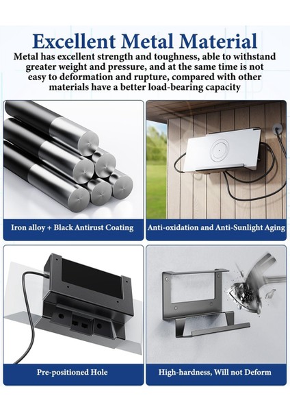 Starlink Gen 3 Yönlendirici Montajı Için Mesh Yönlendirici Gen3 ve Güç Kaynağı 2&#39 Si 1 Arada Metal Duvar Montaj Kiti Starlink Montaj Kiti Için (Yurt Dışından) indirimleri