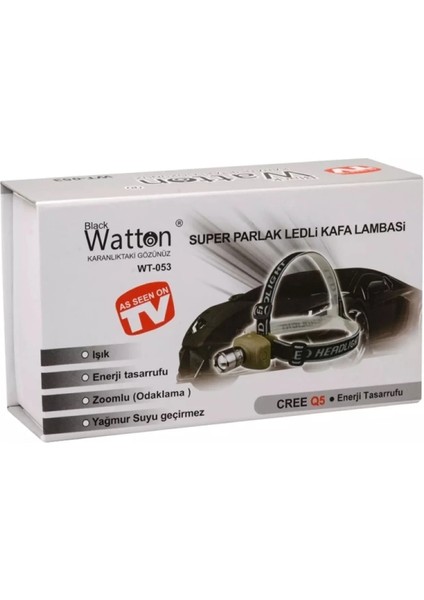 Süper Zoomlu Kafa Lambası WT-053 modelleri