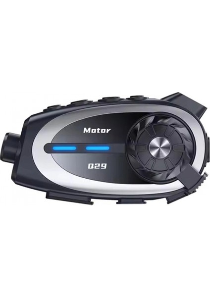 Q29 Motosiklet Kask Bluetooth Kulaklık Eşleşmeli 1080P Kamera Geniş Açı Su Geçirmez Intercom