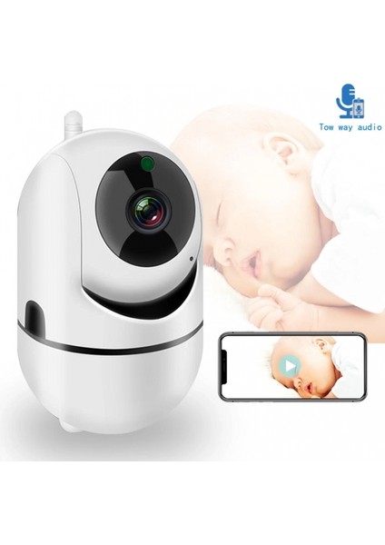 Ev Güvenlik 1080P Wifi Akıllı Kamera Bebek Monitör Hareket Algılama Sesli Alarm Ses Dinleme Gece Görüş Tf Kart Bulut Depolama Bebek Kamerası fiyatları