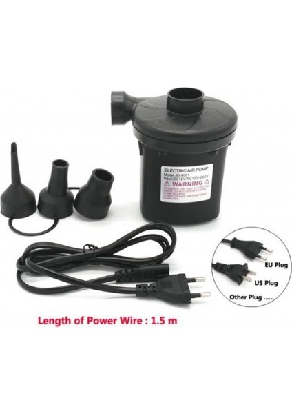 Elektrikli Hava Pompası Şişme Yatak - Lastik - Vakumlu Poşet Hava Kompresörü modelleri