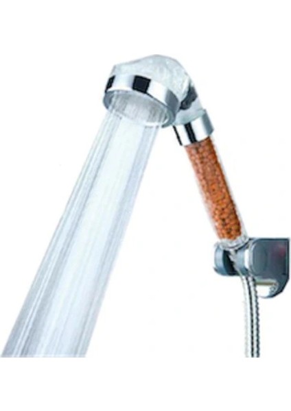 Boncuklu Şeffaf Duş Başlık (4887)