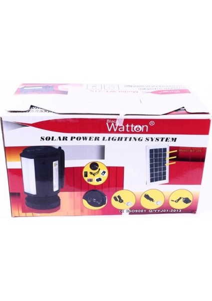 Solar Güneş Enerjili Fener Işıldak LED Ampül WT-315 fırsatları