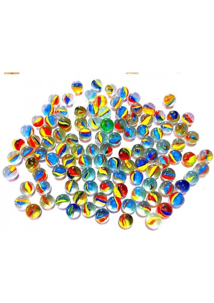 100 Adet Karışık Renk Cam Misket Bilye Oyuncak Cam Bilya Gülle indirimleri