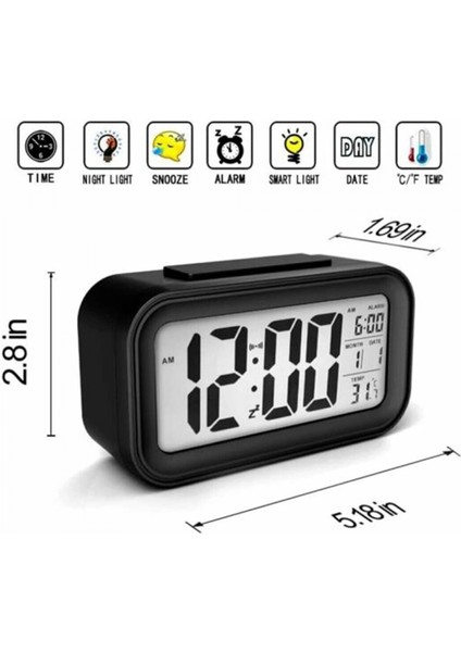 Dijital Alarmlı Masa Saati modelleri