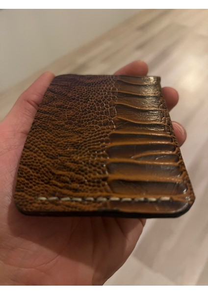 Hakiki Deri El Yapımı Cüzdan Timsah Baskı Taba indirimleri