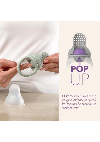 Pop-Up Gıda Emziği Yeşil fiyatları