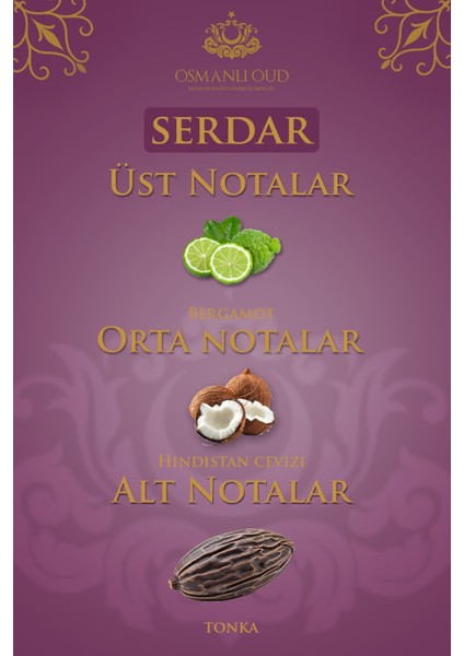 Warriors Serdar EDP 65 ML Erkek Parfümü – Odunsu Aromatik – 4130