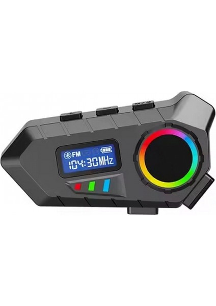 Y30 Kask Kulaklık Bluetooth Motosiklet Kulaklık Rgb Radyolu Intercom indirimleri