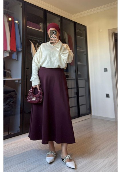 Kadın Taş Yumoş Basıc Kazak modelleri