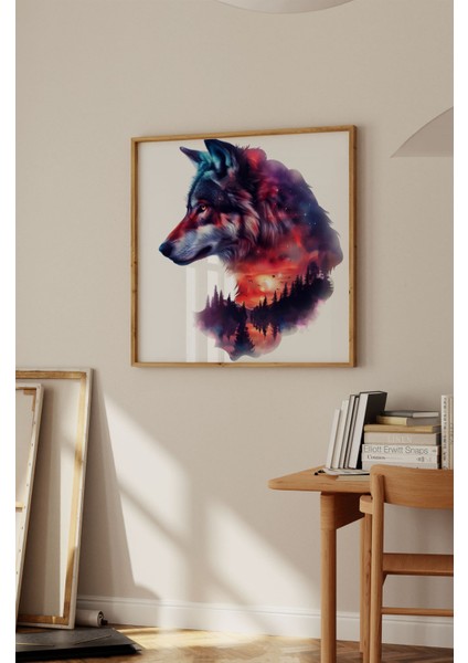 Ahşap Çerçeveli Mdf Kare Tek Tablo (Kendi Tablo Setinizi Oluşturacağınız Liste) Doğa 23 x 23 Çerçeveli TX1116 fiyatları