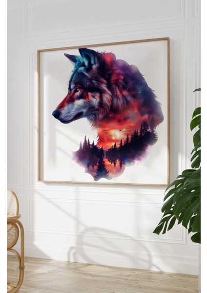 Ahşap Çerçeveli Mdf Kare Tek Tablo (Kendi Tablo Setinizi Oluşturacağınız Liste) Doğa 23 x 23 Çerçeveli TX1116 modelleri