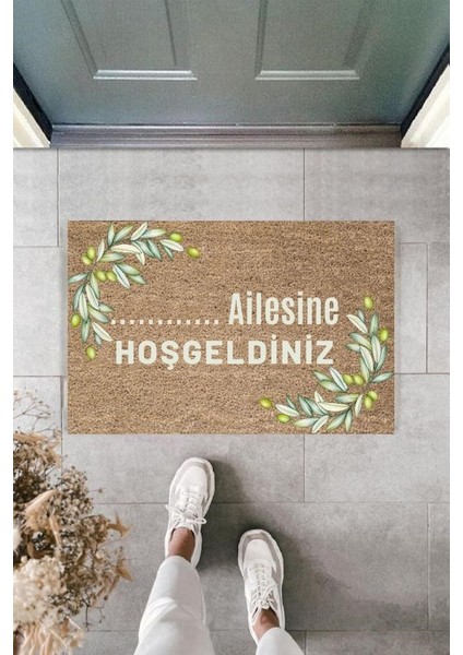 Dijital Baskı Kişiye Özel Iç Kapı Dekorasyon Paspas PS11282