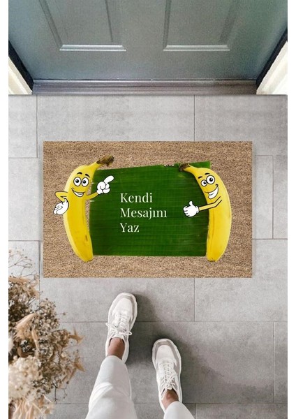 Dijital Baskı Kişiye Özel Iç Kapı Dekorasyon Paspas PS11202