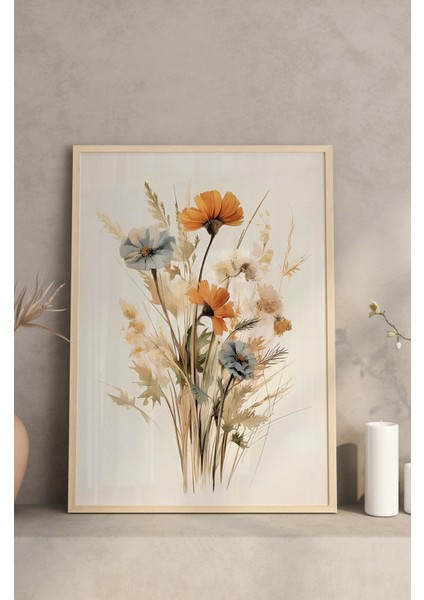 Ahşap Çerçeveli Mdf Tablo Seti Salon ve Oturma Odası Için ÇT3087 23 x 32 indirimleri