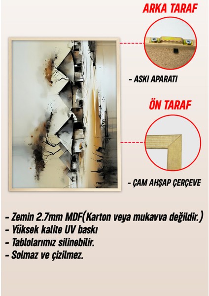 Ahşap Çerçeveli Mdf Tek Tablo Afrika Dekoru Tablo (Kendi Tablo Setinizi Oluşturacağınız Liste) 23 x 32 Çerçeveli 1002 modelleri