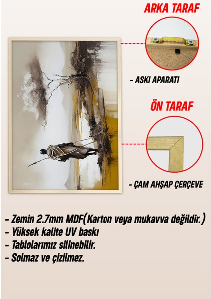 Ahşap Çerçeveli Mdf Tek Tablo Afrika Dekoru Tablo (Kendi Tablo Setinizi Oluşturacağınız Liste) 23 x 32 Çerçeveli 1004 modelleri