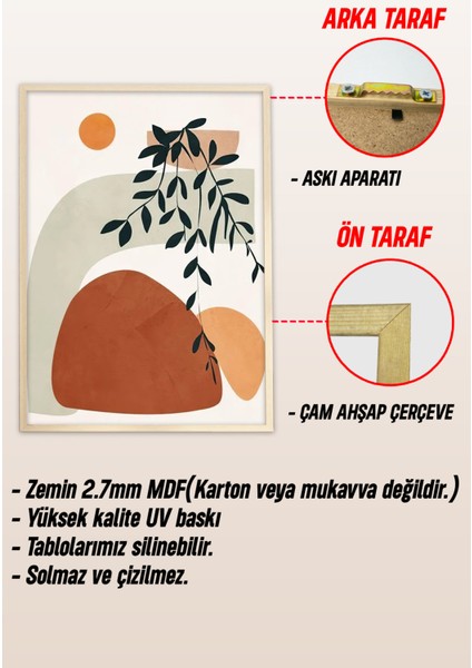 Ahşap Çerçeveli Mdf Tek Tablo Retro Dekor Tablo (Kendi Tablo Setinizi Oluşturacağınız Liste) 23 x 32 Çerçeveli 1077 modelleri